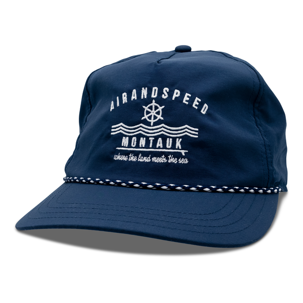 HELMSMEN NYLON SNAPBACK HAT - Admiral Navy
