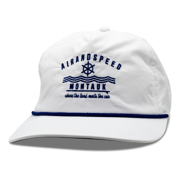 HELMSMEN NYLON SNAPBACK HAT - Club White – Air + Speed