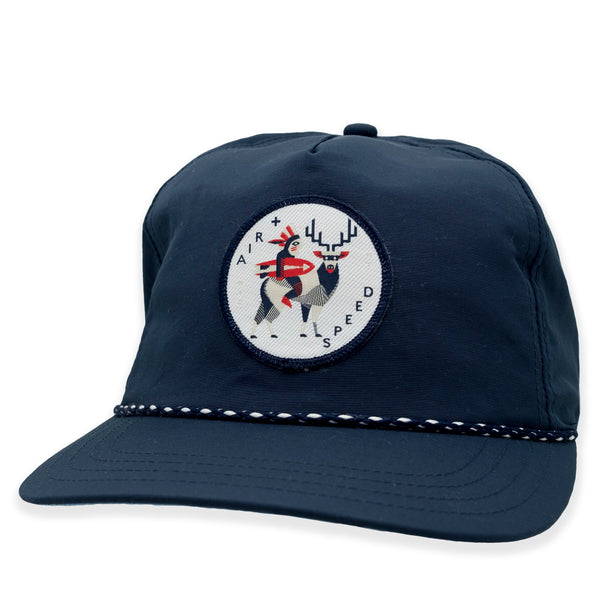 NATIVE PATCH HAT - Admiral Navy – Air + Speed