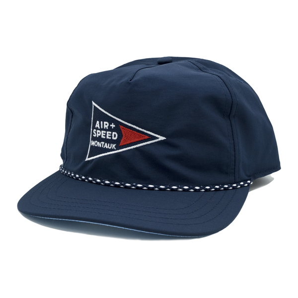 PENNANT FLAG NYLON SNAPBACK HAT - Admiral Navy