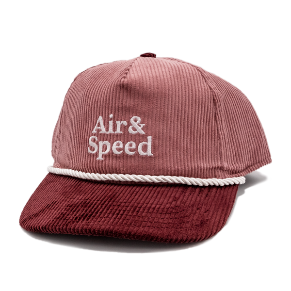 SIMPLE TIMES CORDUROY HAT - Camino Rose