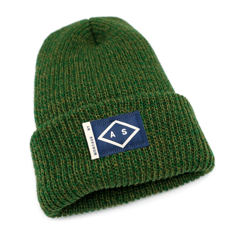 HARBOR BEANIE - Red and Navy Marl – Air + Speed